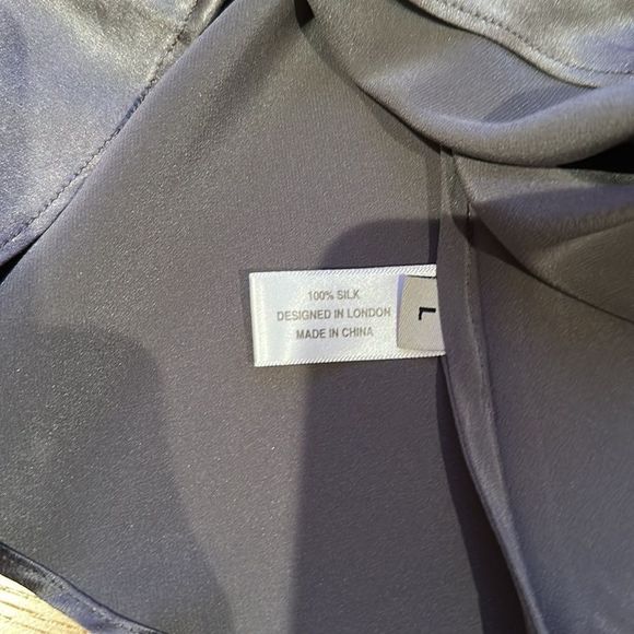 Asceno silk grey cami top - Picture 7 of 7